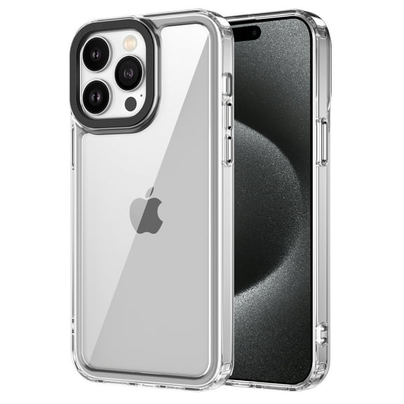 Case Compatible with iPhone 14 Pro Max, Luxury Transparent Lightweight Non-Yellowing Anti-Scratch Ultra Thin Wireless Charging TPU PC Back Case Designed for iPhone 14 Pro Max, Clear