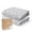 Grey,White, variant on The Peanutshell Organic Cotton Baby Crib Sheets for Boys and Girls, Woodland Botanical, 2 Pack