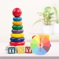 thumbnail image 4 of KAKOWELY Prize Wheel for Playing in Plastic Multi Color 12.5x12.5 Inches Lightweight Portable Practical Tool,7.48"X7.48"X0.39", 4 of 5