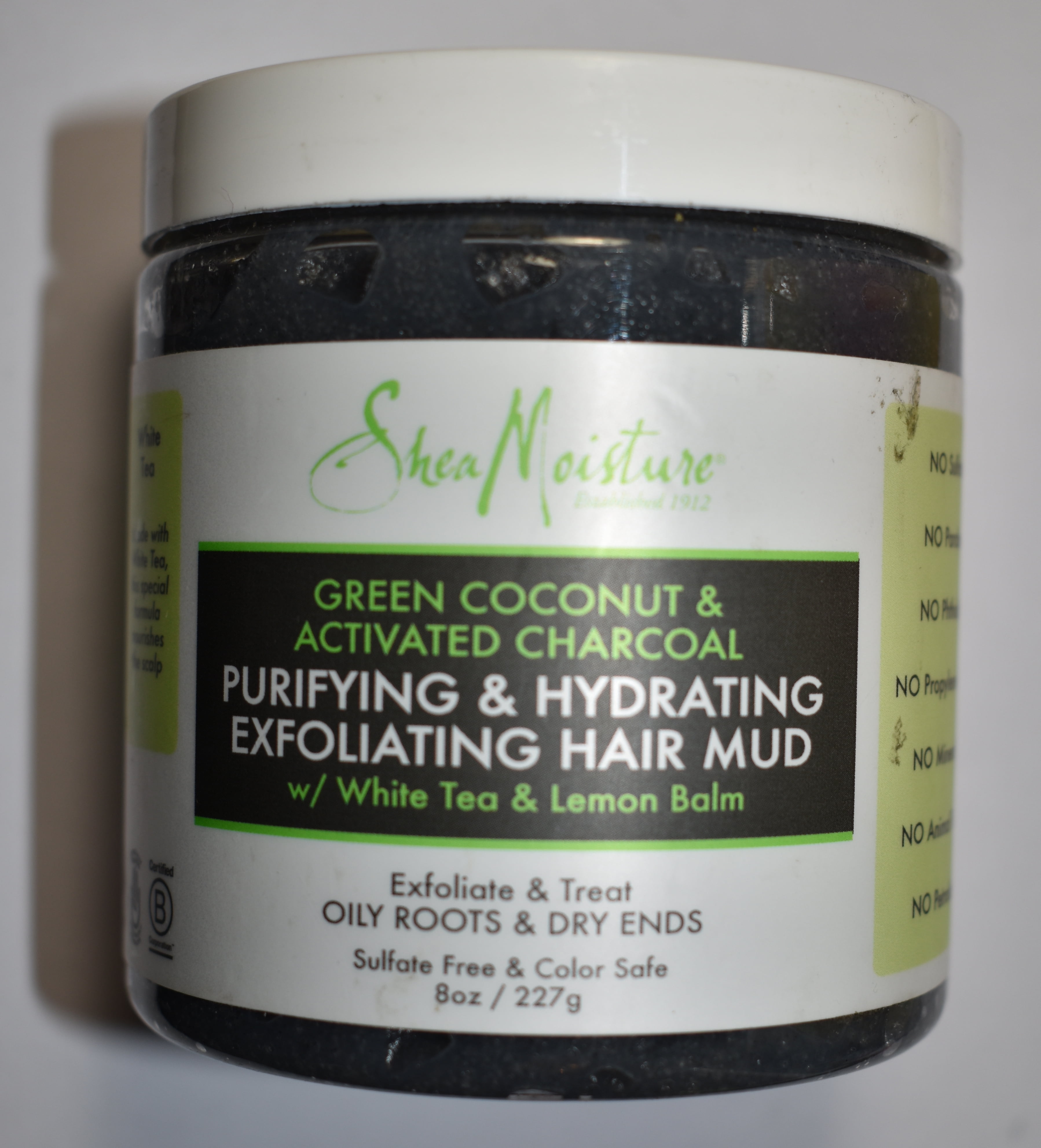 Shea Moisture Green Coconut & Activated Charcoal Purifying & Hydrating