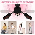 thumbnail image 7 of 0-240° Adjustable Leg Stretcher, 500 LBS Heavy Duty Steel Frame Equipment Splits Machine, 360°Rotating Hand Wheel, Leg Stretching Training Machine for Home Gym Split Machine Training Fitness, 7 of 7
