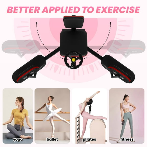 Leg Stretcher, Split Machine for Fexibility & Splits Training, Adjustable Stretching Equipment for Home Gym, Soft Padding for Yoga & Dance