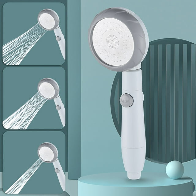 Agiferg Pressurized Shower Head Handheld Shower Bath Shower Head Shower Head