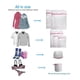 thumbnail image 4 of Mesh Laundry Bags For Laundry 7Pcs Travel Washing Bags With Zipper Clothes Protection Approx 30x23x0.5cm, 4 of 5