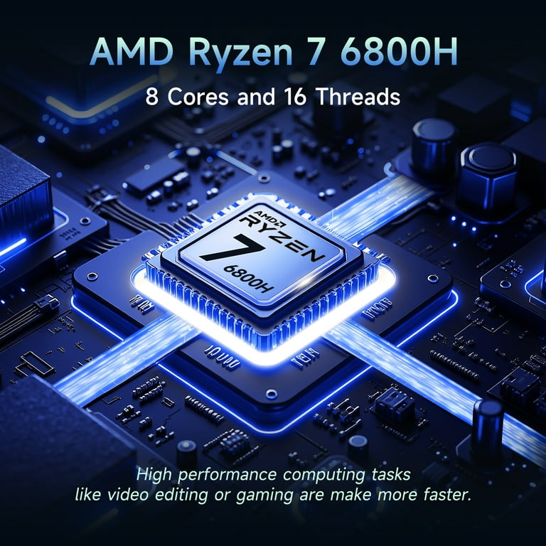 IPS FHD-Gaming-Laptop, Cores AMD Ryzen 6800H 32GB DDR5