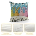 thumbnail image 4 of PHYHOO Easter Pillow CoversHappy Easter Decor Hello My Peeps Pillow Covers Easter Decorative Outdoor Throw Pillow Covers Cushion Case, 4 of 5