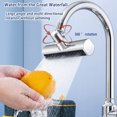 thumbnail image 4 of Karymi Kitchen Sink Faucet Extender Three-speed Spout Rotatable Pressurized Summer Savings Wal&mart Deals Halloween, 4 of 7