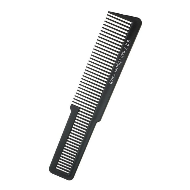 Peine Detangler Styling jinwen Peine de cola Peines de cepillo de pelo profesional Negro
