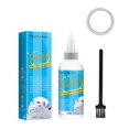 thumbnail image 1 of Limpiador de zapatos Gel abrillantador Sneaker Whiten Limpieza Removedor de suciedad (100ml) Blanco Hugtrwg  Para estrenar, 1 of 6