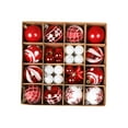 thumbnail image 3 of Juego de Bolas navideñas BLESIY 36 piezas Decoración DIY para bodas celebraciones al aire libre Bolas colgantes, 3 of 8