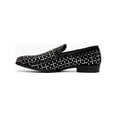 thumbnail image 5 of Stacy Adams Stallford Rhinestone Slip On Shoes Black Multi 25698-009, 5 of 7