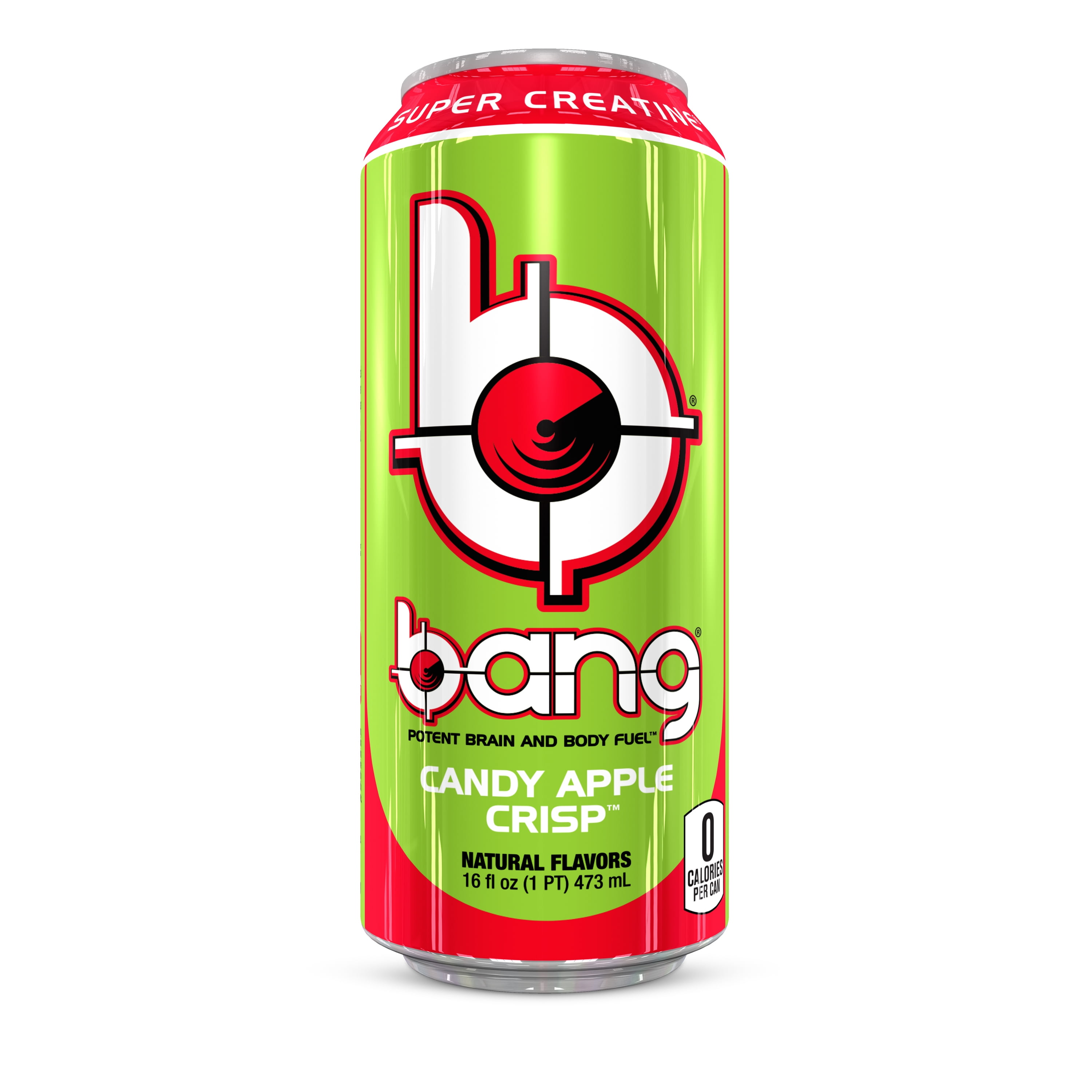 Bang Candy Apple Crisp Energy Drink With Super Creatine 16 Oz Can Walmart Com Walmart Com