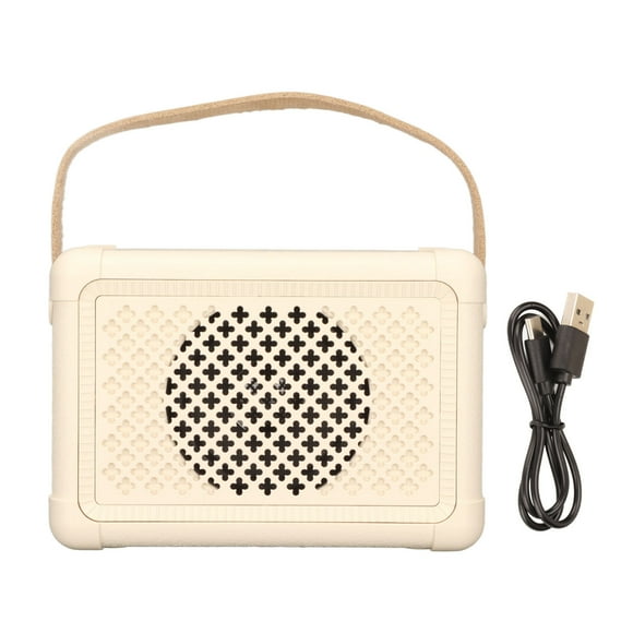 Retro Bluetooth Speaker Portable Wireless Mini Stereo Decorative Audio Speaker for Beach Party