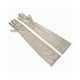 thumbnail image 1 of Sonducket 1 par de guantes de tela reutilizables de repuesto transpirables de Color sólido lavables de manga larga Cosplay guantes de boda para niñas Disfraces de disfraces blanco beis Sonducket AP013260-09, 1 of 1