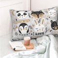 thumbnail image 4 of Naloa Funny Animals Series Pillow Covers, Throw Pillow Case Cushion Covers,Cushion for Bedroom,Couch,Home-14"x20", 4 of 6