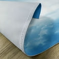 thumbnail image 5 of Ambesonne Nature Place Mats Set of 4, Peaceful Fluffy Clouds, Standard Size, Blue White, 5 of 6