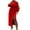 Red, variant on LYXSSBYX Cardigans for Women Women Fashion Casual Comfortable Soild Long Sleeve Cardigan Tops Jacket Outwear