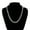 WhiteK06146, variant on Personalized Cuban Link Chain Necklace Men's Hip Hop Niche High-end Retro