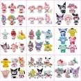 thumbnail image 2 of Conjunto de figuras Kawaii Mini Sanrio, Hello Kitty, Kuromi, dibujos animados, My Melody, Pom, Purin, Pvc, Anime, modelo para decoración de tartas, regalo, 2 of 4