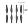 thumbnail image 2 of 16pcs Drone Propellers, Low Noise Quick Release Blade Props Replacement Propellers for DJI Mini 3 Drone Accessories, 2 of 7