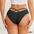 thumbnail image 4 of Ashirexll Ladies Underwear Panties, Womens Cotton Underwear, Womens Lace Mid Rise Waist Hip Lift Comfortable Body Breathable Underwear, 4 of 5