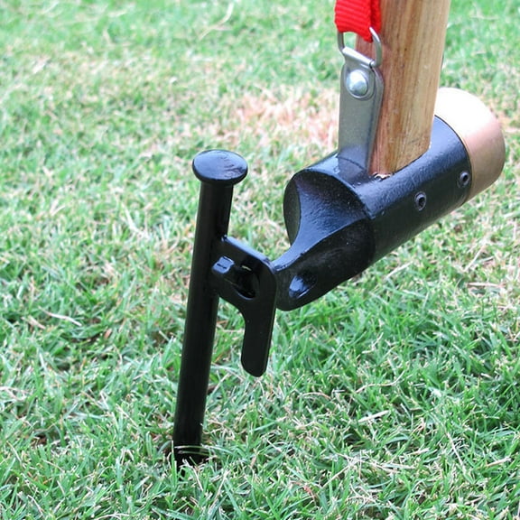 Raindrops Heavy Duty Camping Stake Tent Stakes Anti Separation Stable Support 1Set 30x1x1in