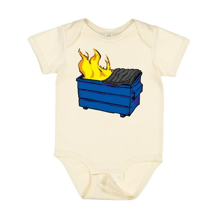 

Inktastic Dumpster Fire Gift Baby Boy or Baby Girl Bodysuit