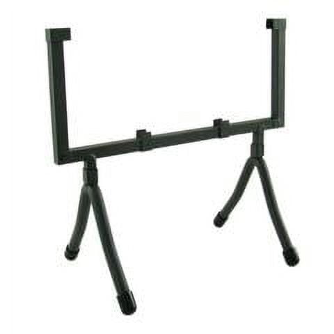 8" Square Black Metal Art Stand