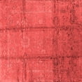 thumbnail image 1 of Ahgly Company Indoor Square Oriental Red Industrial Area Rugs, 6' Square, 1 of 4