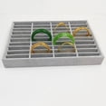 thumbnail image 2 of Bandeja de 40 Compartimientos Organizador para Brazaletes s Exhibición - Gris Sunnimix Bandeja de brazalete, 2 of 8