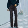 thumbnail image 3 of Pantalones altos vintage Gibobby Mujer Negro XL, 3 of 5