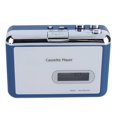 thumbnail image 1 of HLONK Cassette To MP3 Converter Portable  Cassette Recorder Player Audio Music Cassette Tape To Digital Converter Player With USB/Earphone For Laptops And  Computers, 1 of 8