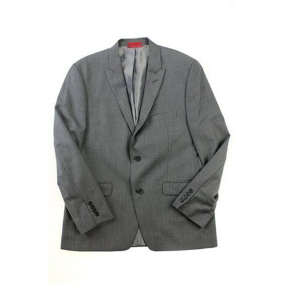 Alfani Men's Grey Pindot Slim Fit Jacket 44R