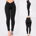 thumbnail image 2 of Brilliant Sweatpants Sweatpants Women Women's Pure-color Fast-drying Tight Fitness Running Yoga Pants clearance clothes under $10.00, 2 of 9