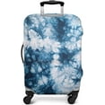 thumbnail image 2 of Travel Luggage Cover Suitcase Protector Fits 18-32 Inch Luggage Wheel Covers Patterned Travel Related Items Flower Luggage Protector Elastic Luggage Anti-scratch Suitcase Cover S, 2 of 5