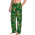 thumbnail image 6 of Salouo Cat St Patrick's day Print Pajama Pants for Men, Lounge Pants Elastic Waistband Casual Men's sleepwear Loungewear Sleep Pajama Pant-X-Large, 6 of 6