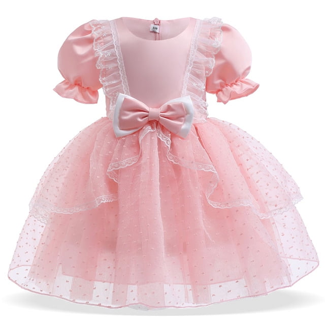 Nouvelles Robes pour Filles Tutu Princesse Robe de Soirée pour Enfants Robe de Demoiselle d'Honneur pour Enfants Robe de Mariage vestido 5 6 7 8 Ans