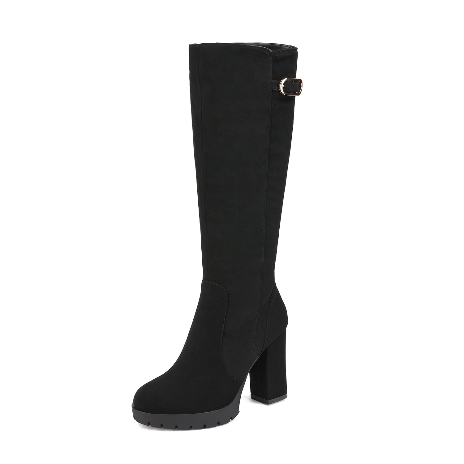 dream pairs women's knee high high heel winter fashion boots