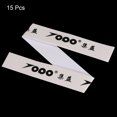 thumbnail image 3 of Uxcell 9.8"x0.7" PU Badminton Racket Head Racquet Protector Sticker Tape, White 15 Pack, 3 of 5