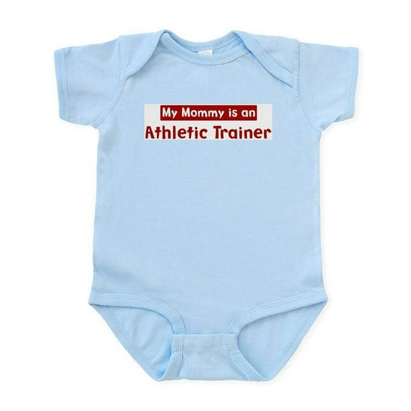CafePress - Mom Is A Athletic Trainer Infant Bodysuit - Baby Light Bodysuit, Size Newborn - 24 Months