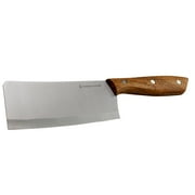 Gibson Home Seward 6 Inches Cleaver with Wooden Handle
