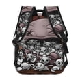thumbnail image 4 of Lsque The Binding of Isaac Pattern Casual Backpack for School, Work, Travel – Adjustable Straps, Multiple Compartments – Ergonomic Design, Fits Laptops and Tablets, 4 of 7