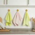 thumbnail image 3 of Decorative Iron Hooks, 4pcs Leaf Shape Wall Mounted Hooks Modern Key Holder Wall Mounted Gold Single Prong Hat Hanger, 3 of 5