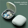thumbnail image 2 of Caja De Medicina De Cuatro Celdas Diseño De Partición Organizador Divisor De Medicina Caja De Almacenamiento De Medicina Portátil Caja Sellada De Medicina Atractiva Para Exteriores Monstrate HA028010-02, 2 of 7