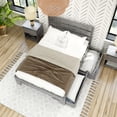 thumbnail image 5 of Max & Lily Full Bed Frame with Storage Drawers, Solid Wood Platform Bed for Kids, 5 of 9
