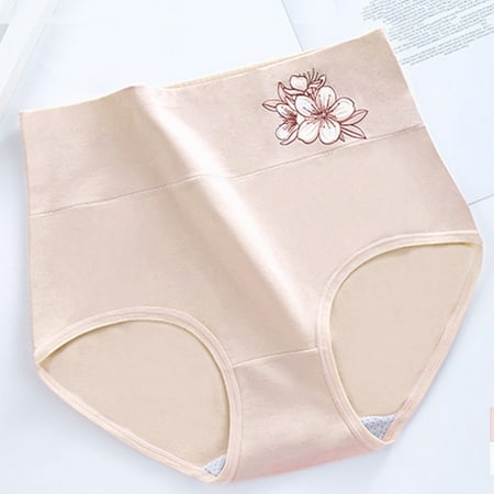 

eczipvz Panties for Women High Waist Underpants Female Crotch Breathable Belly Closing Lifting L Women s Boxer Underpants Beige XL