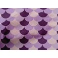 thumbnail image 4 of oneOone Coton Tissu Violet Échelles Géométriques Robe Tissu Tissu Imprimé par la Cour 56 Pouces de Large, 4 of 4
