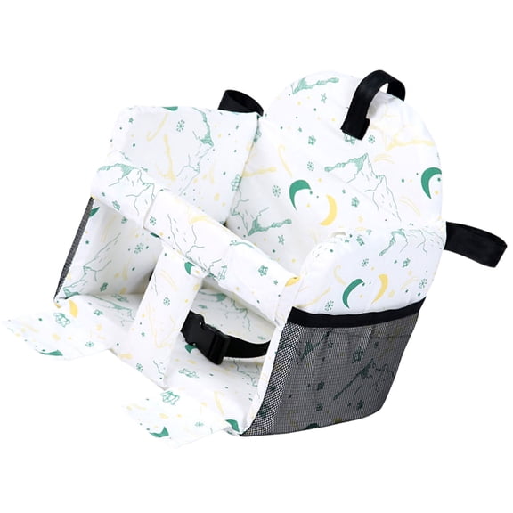 Baby Shopping Cart Seat Cover Soft Padded Protector For Grocery Stores And High Chairs With Adjustable Straps