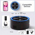 thumbnail image 3 of G320 LED Mini Projector Video Beamer Support 1080P USB Sync Screen Smartphone Kids Projetor Home Theater PK YT200 A, 3 of 9