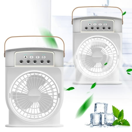 

Halloween Sale 2024 Fans Mount Portable Fan 4 Color 3 Speed Mini Frost Fan Maximum Fan Water Freezing Portable Air Conditioning，by LuClweCe